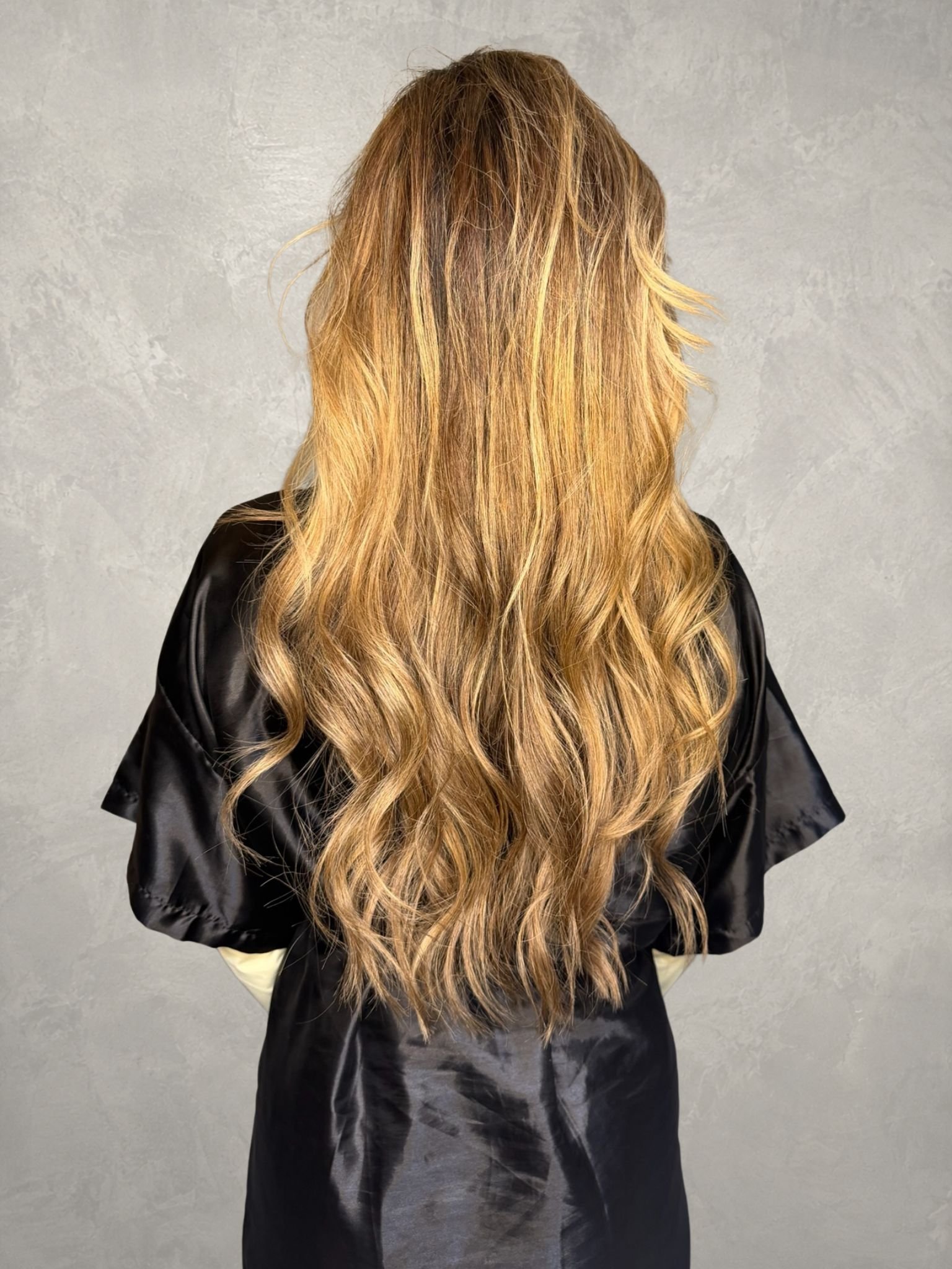 Depois das mechas no Fidalgos Studio em Copacabana